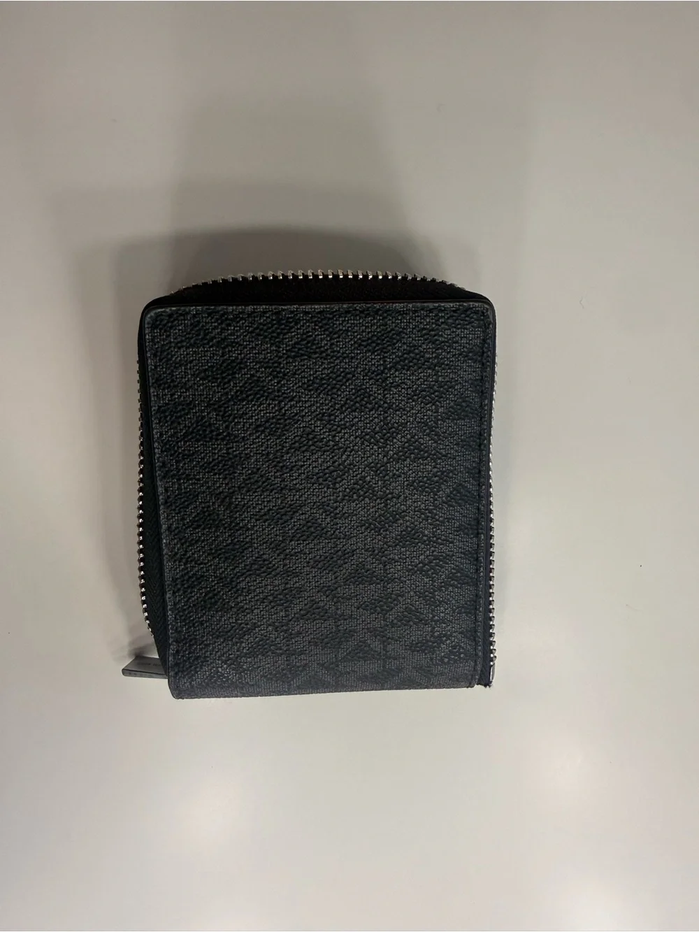 Michael Kors Black Zip Card Holder Wallet